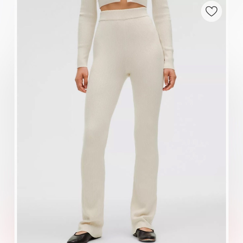 Lululemon Merino Wool blend pant Small NWT